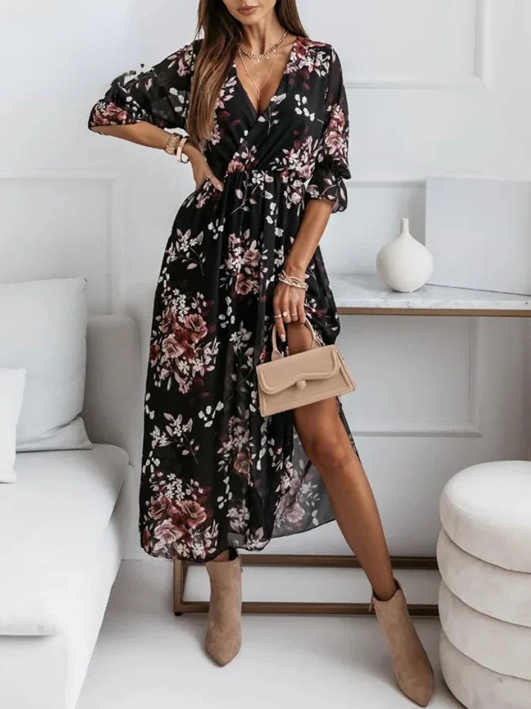 CLOVO™ - Chiffon zomerjurk