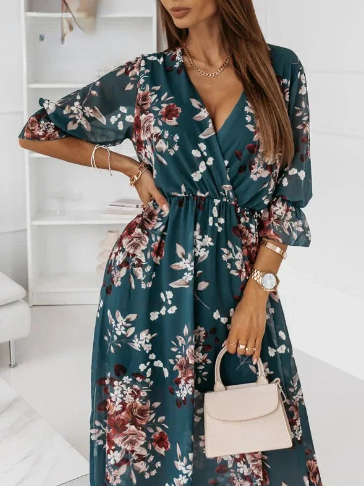 CLOVO™ - Chiffon zomerjurk