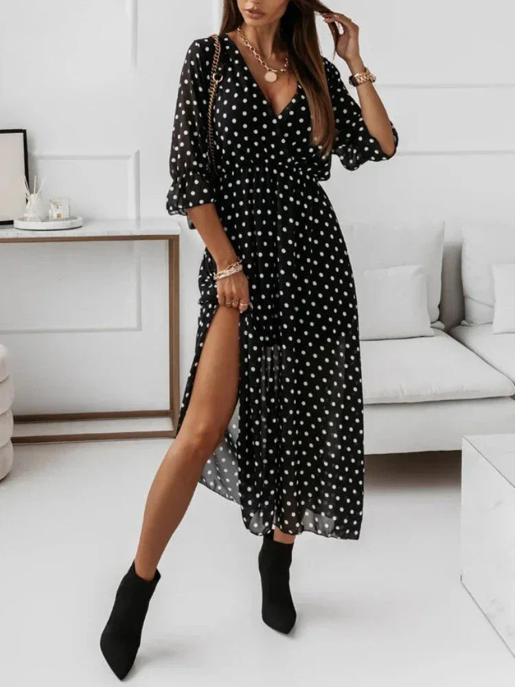 CLOVO™ - Chiffon zomerjurk